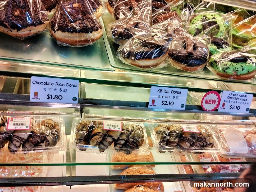 Donuts and Pastries Display