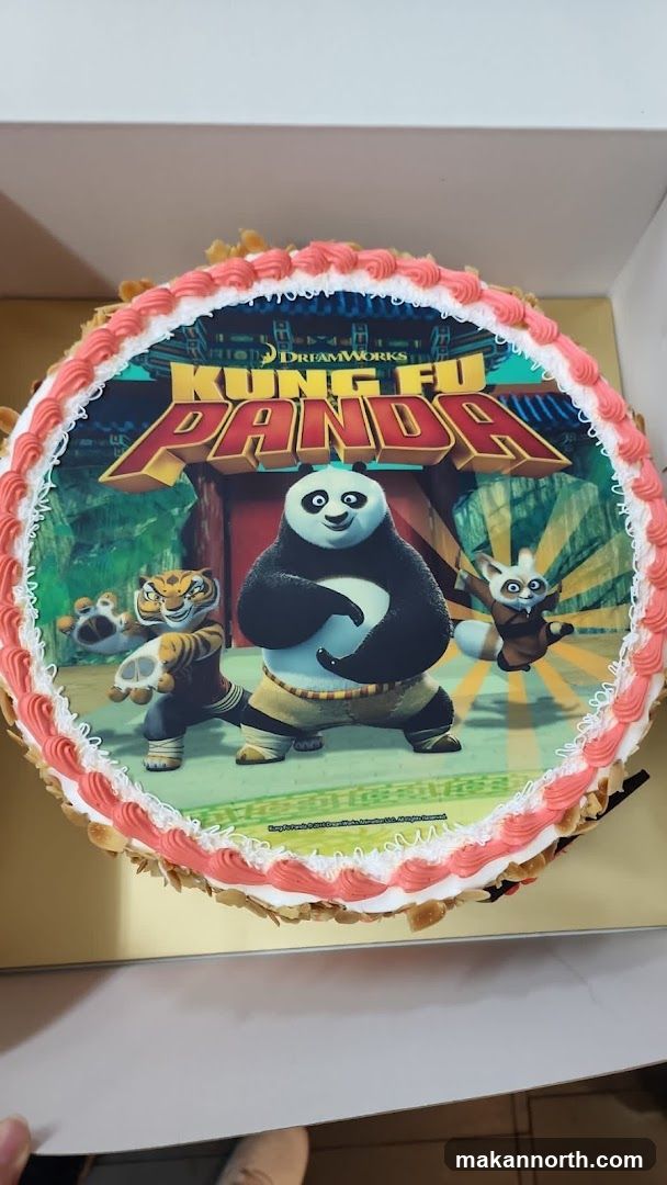 Kung Fu Panda Cake