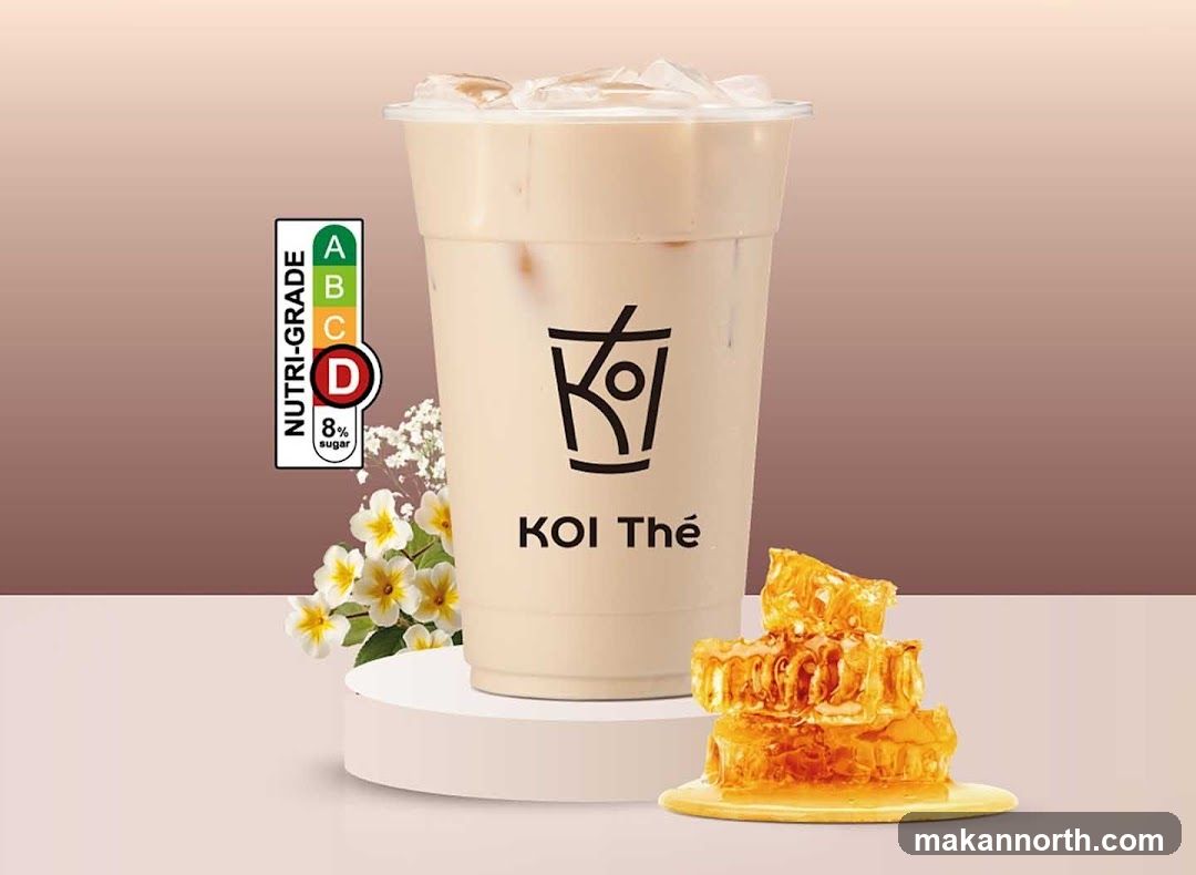 KOI Thé Drink with Honeycomb