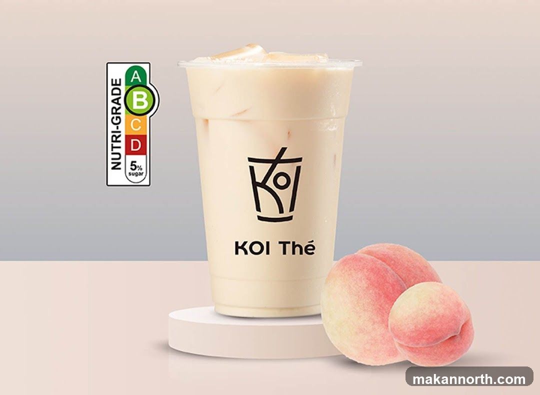 Peach Milk Tea