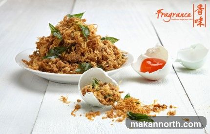 Crispy Pork Floss with Egg Yolk