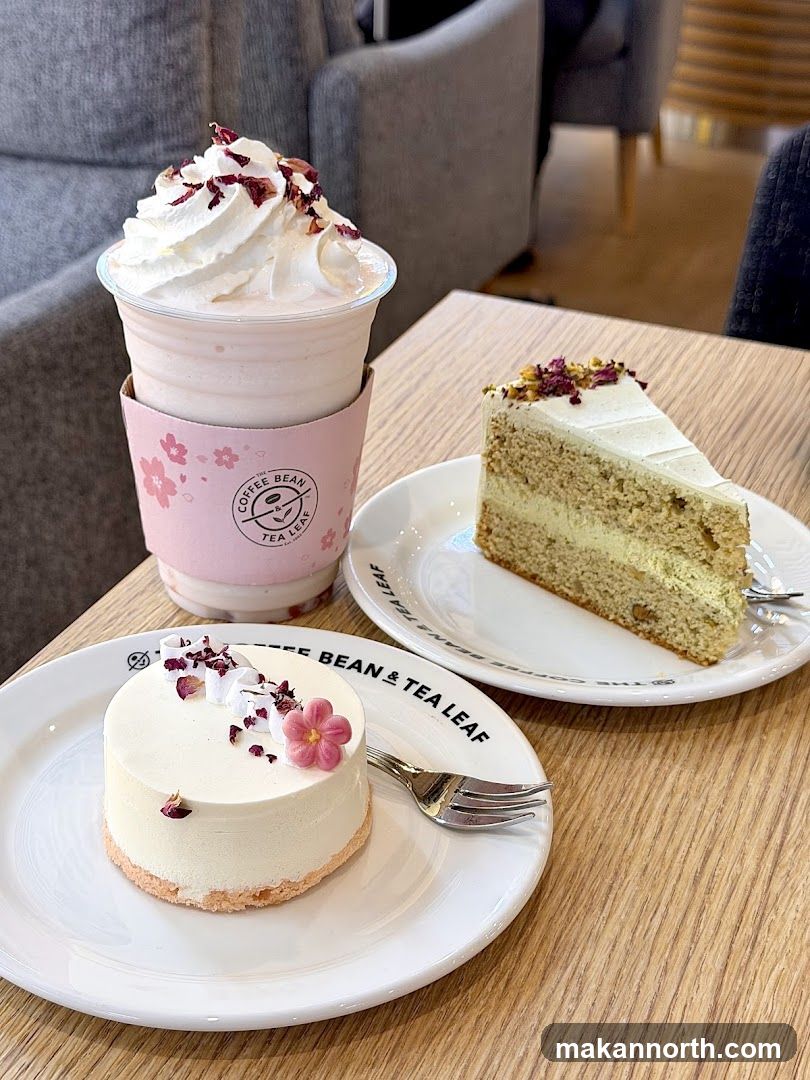 Coffee Bean & Tea Leaf Desserts