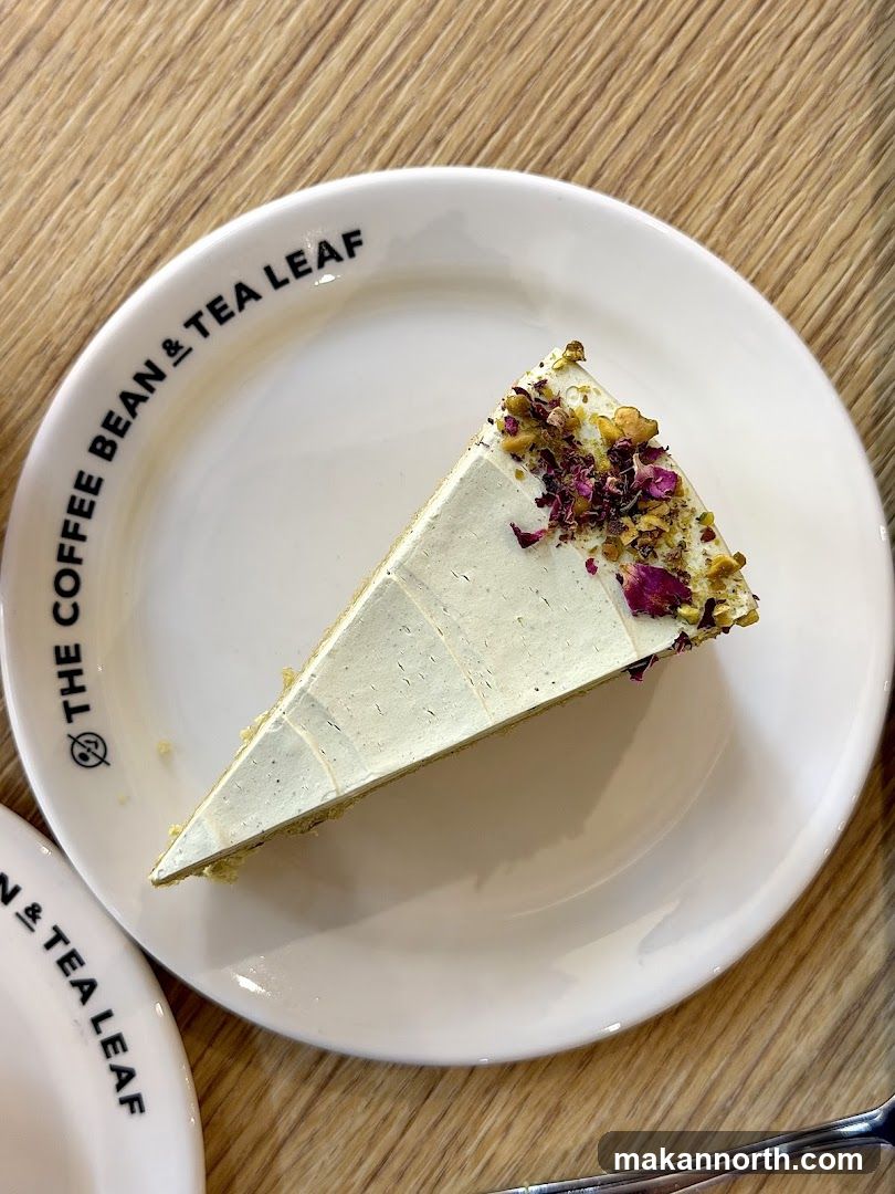 Slice of cake on a plate