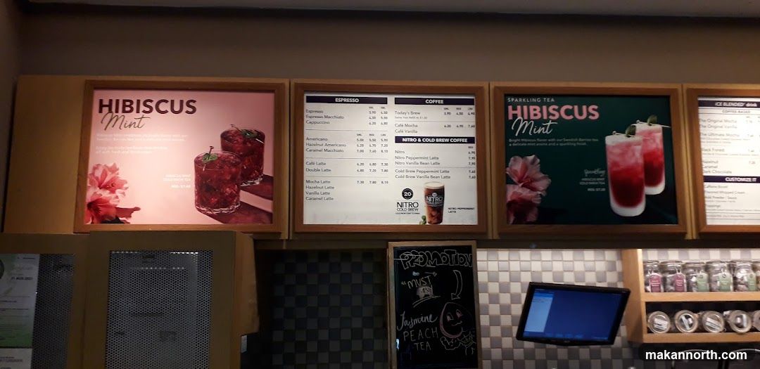 Coffee and Tea Menu