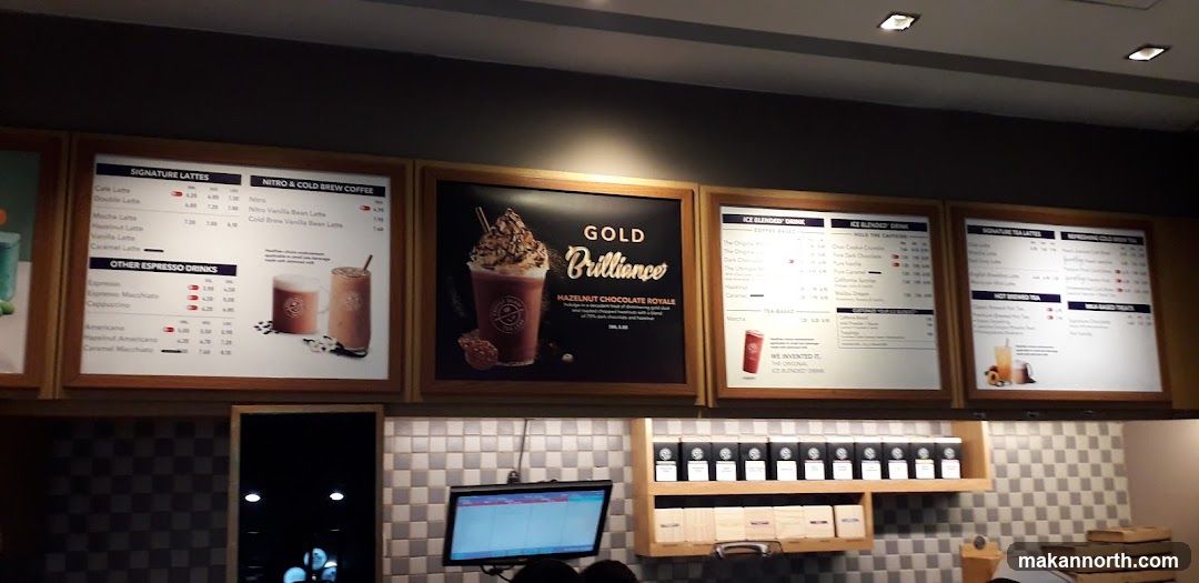The Coffee Bean & Tea Leaf Menu
