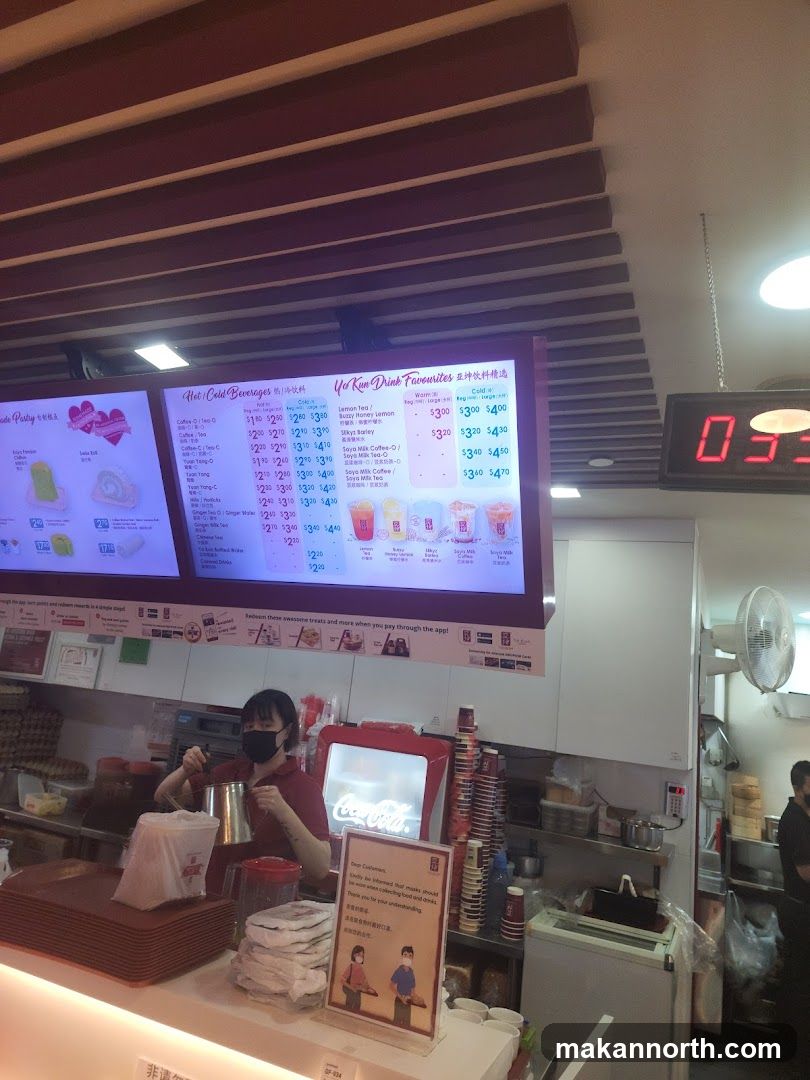 Drink Menu and Staff