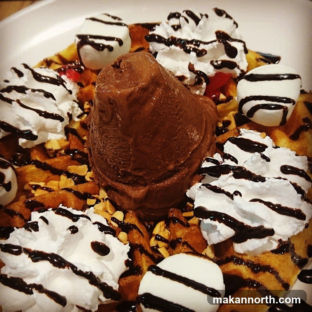 Chocolate Waffle Sundae