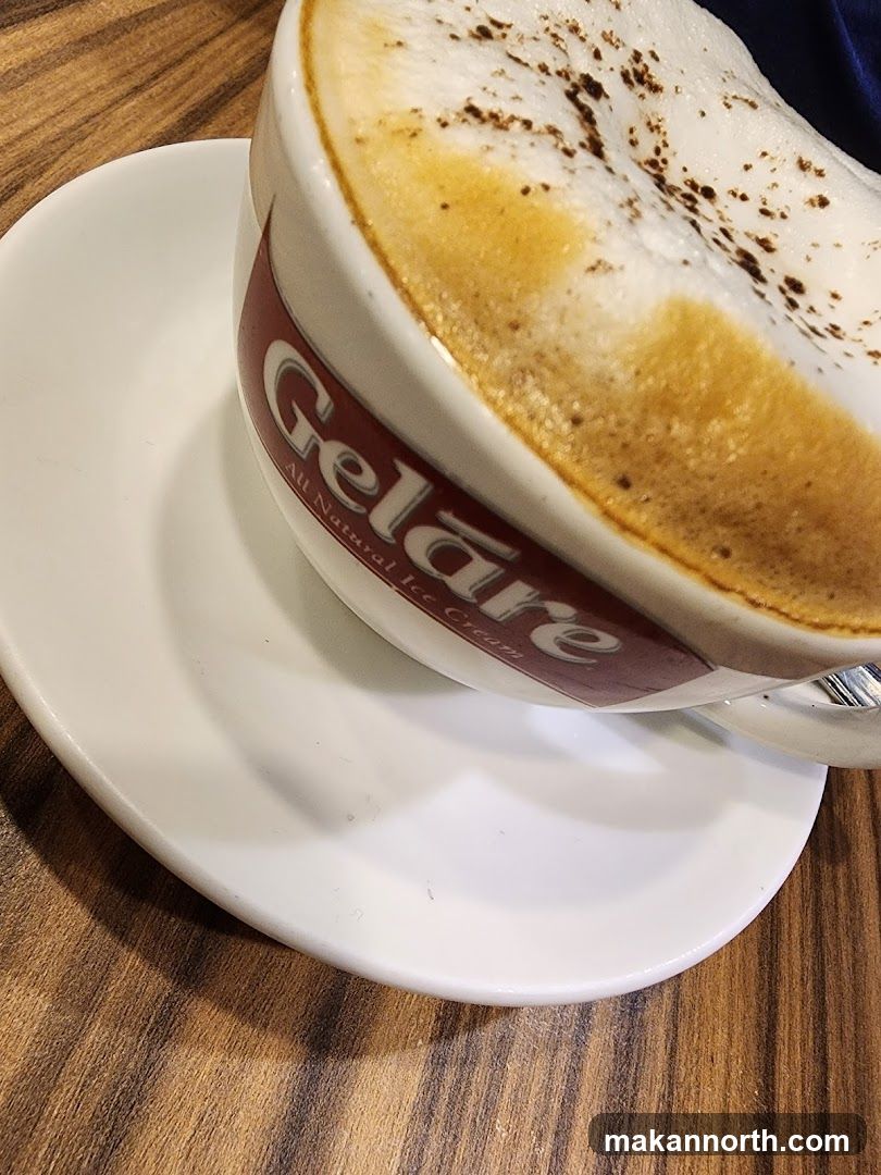 Cappuccino with Gelare Branding