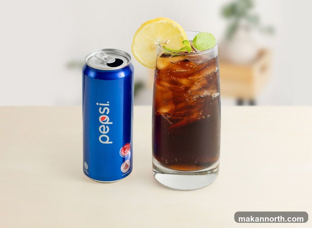 Pepsi Can and Drink