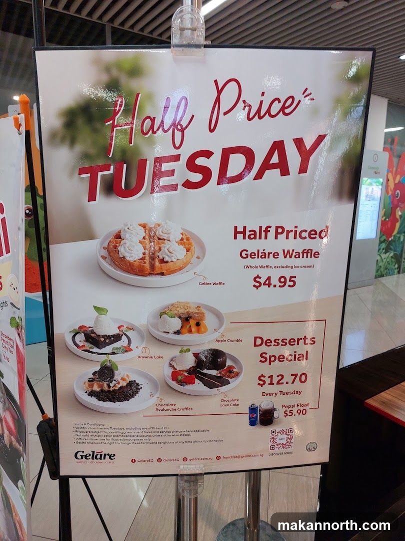Half Price Tuesday Promotion