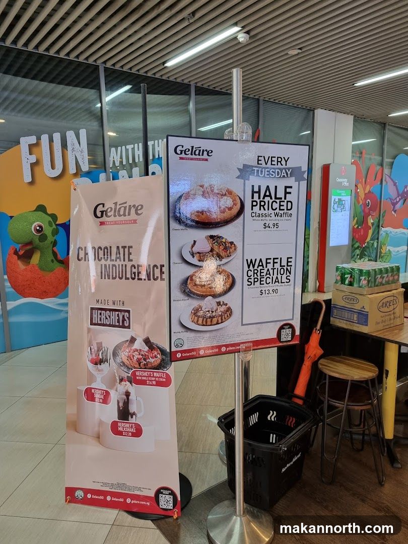 Gelare Waffle Promotions