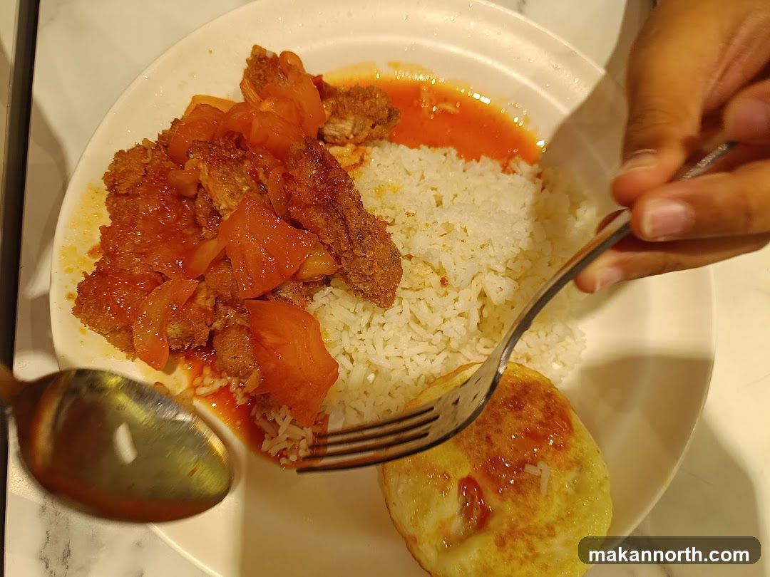 Sweet and Sour Pork with Rice
