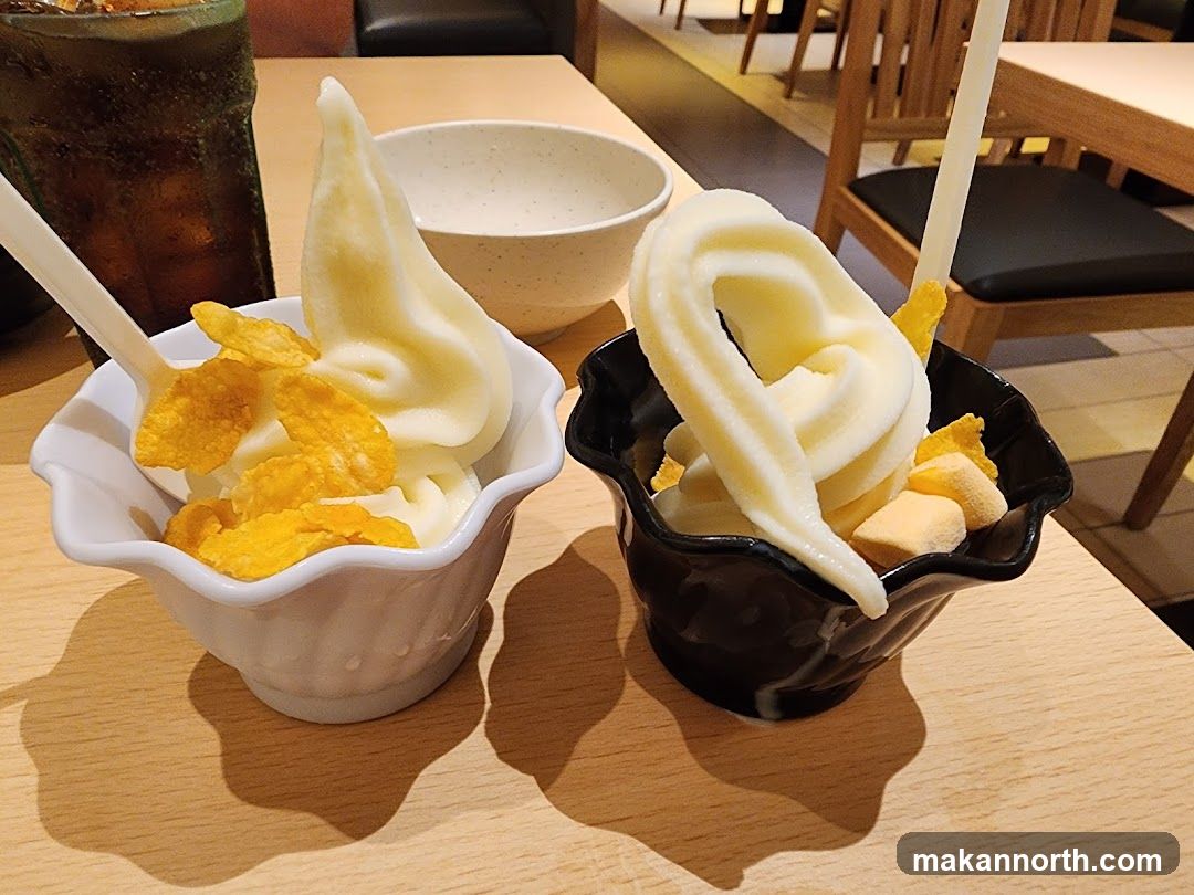 Soft Serve Ice Cream with Toppings
