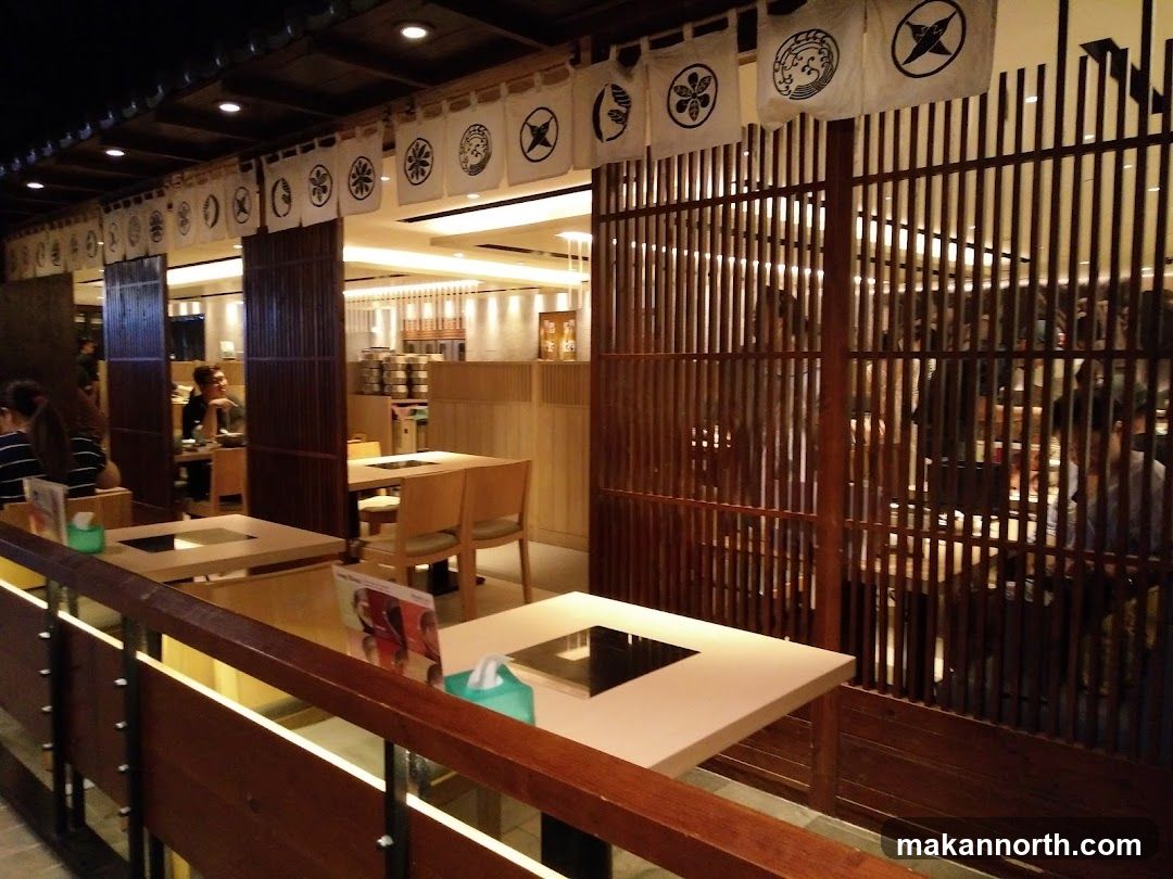 Restaurant Interior with Japanese Decor