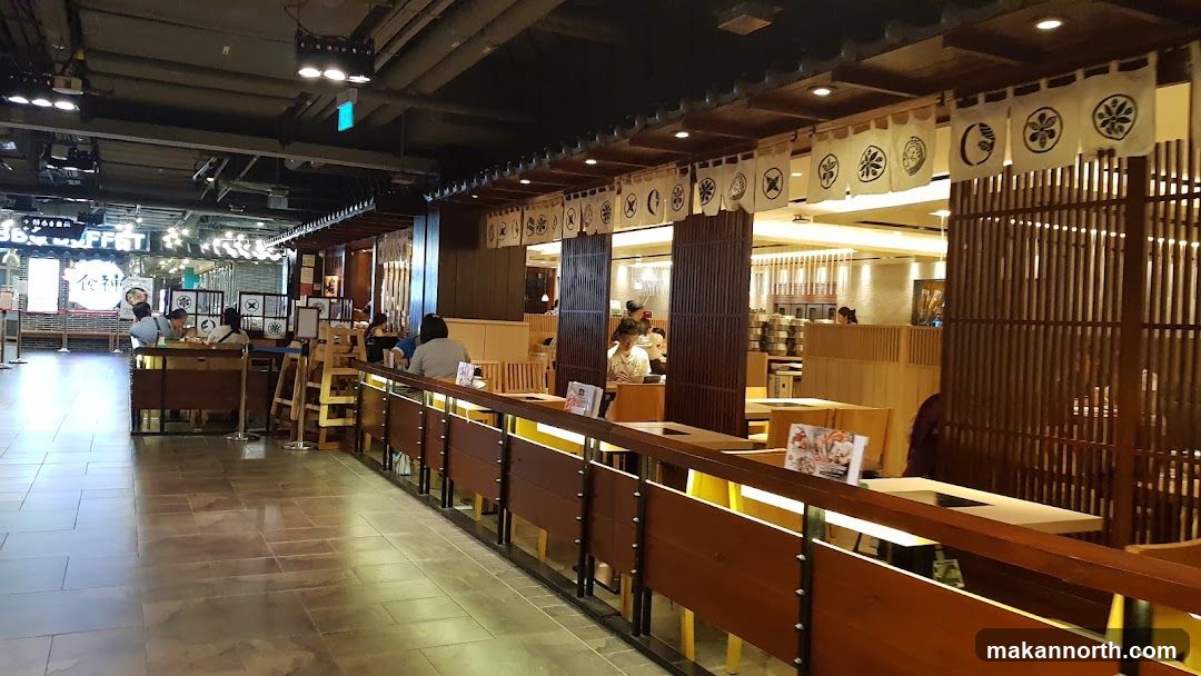 Restaurant Interior with Japanese Decor