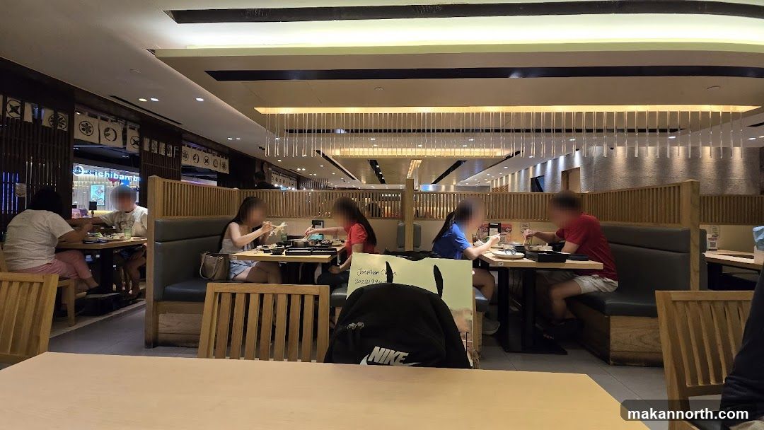 Restaurant Interior with Diners