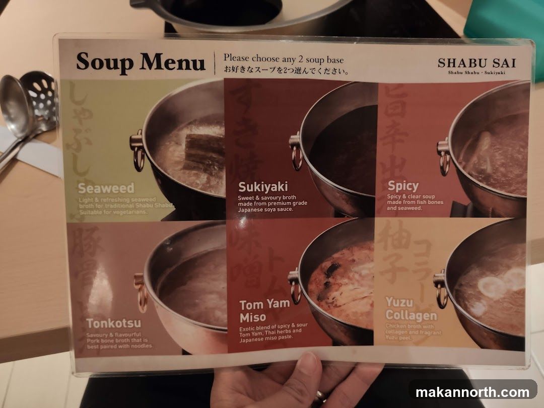 Soup Menu