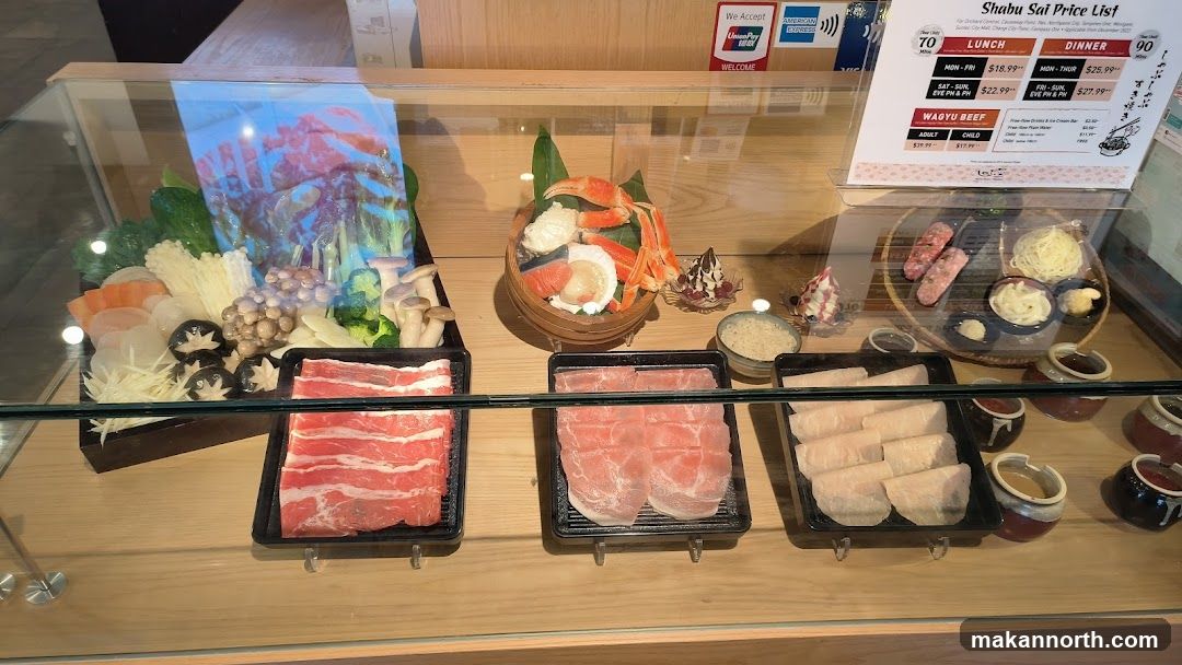 Shabu Sai Price List