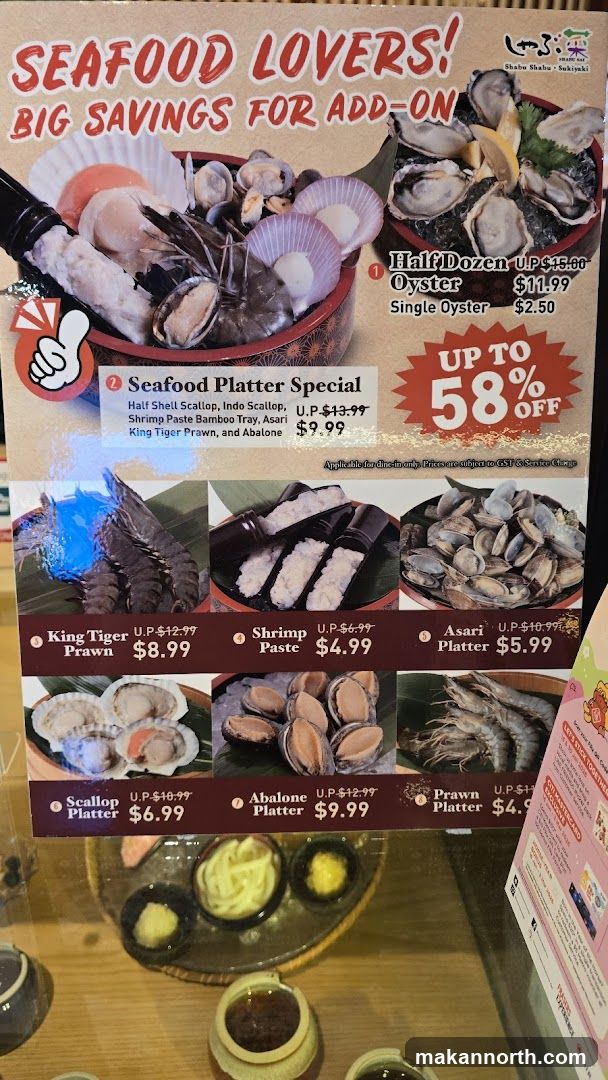 Seafood Lovers! Big Savings For Add-On