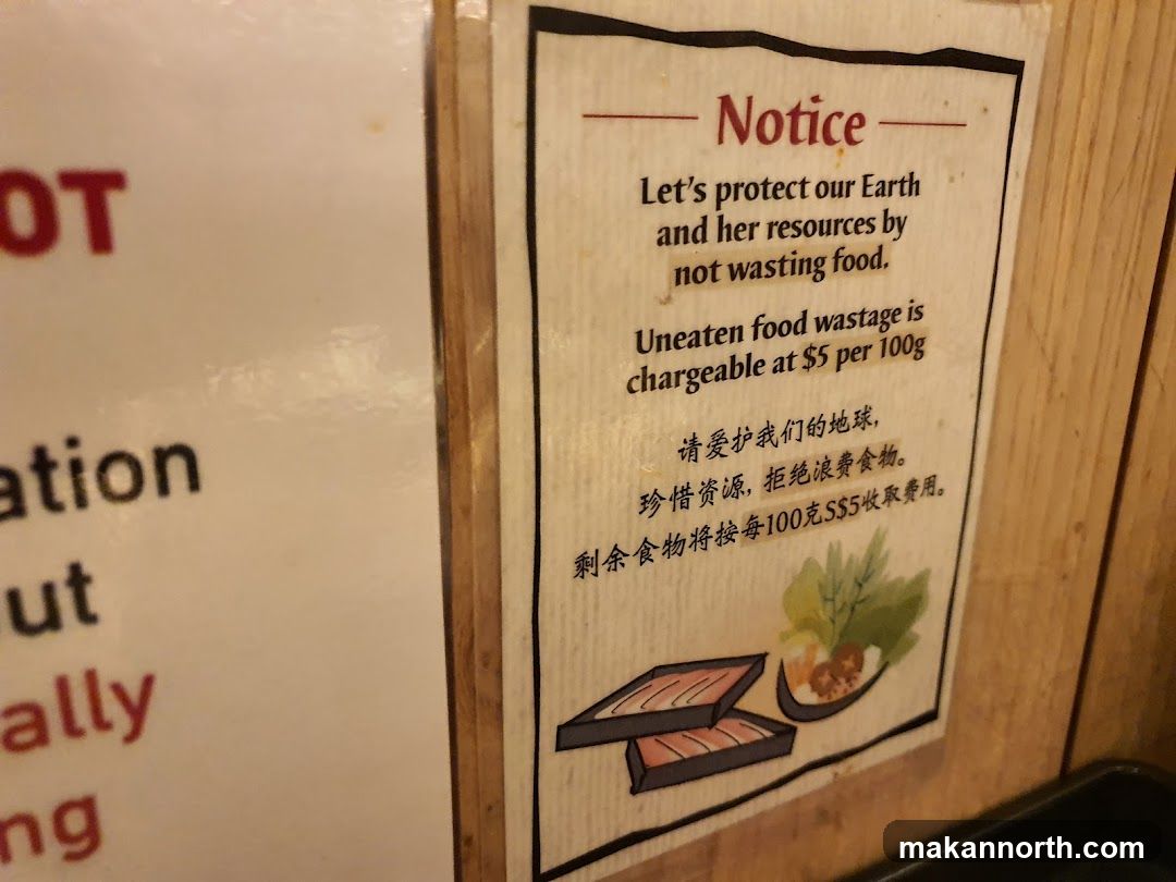 Food Wastage Notice