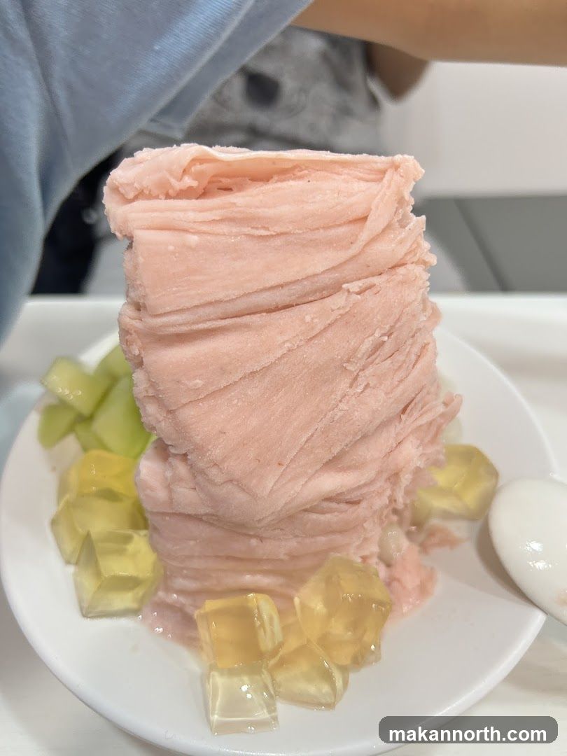 Shaved Ice Dessert