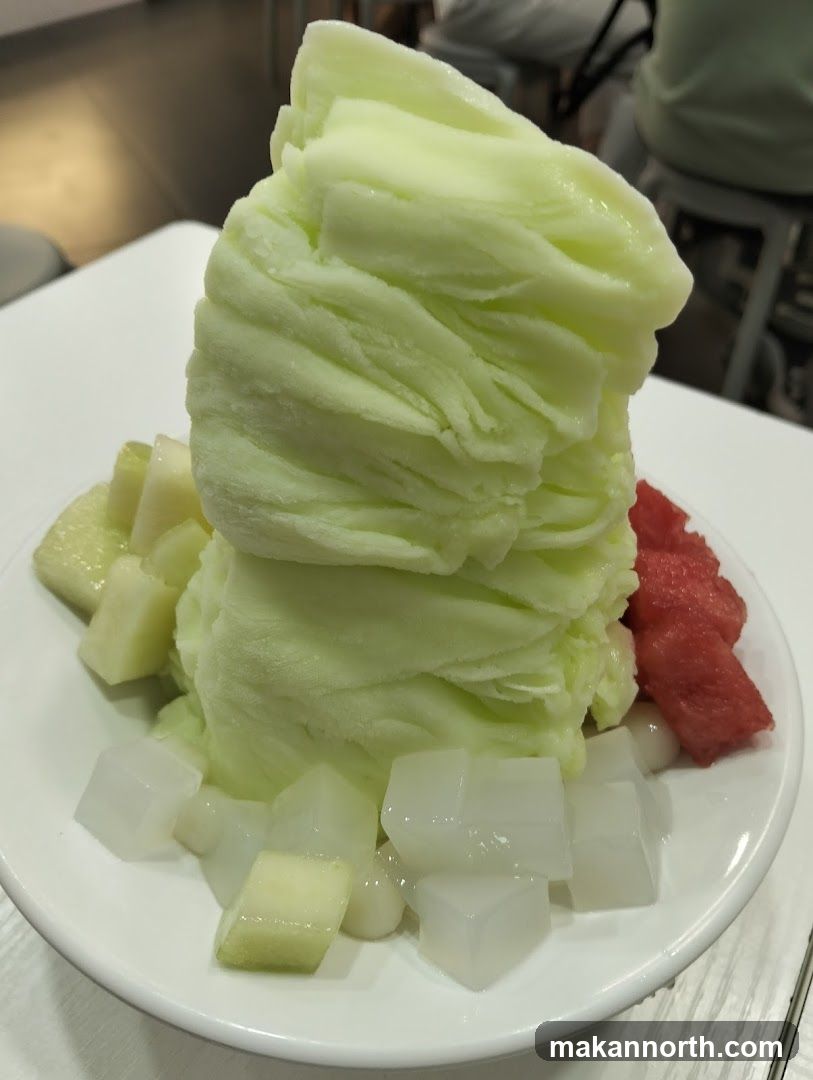 Shaved Ice Dessert