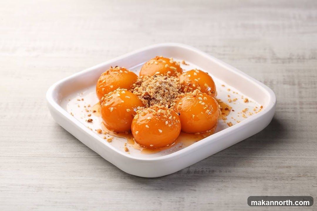 Sweet Orange Balls with Nuts