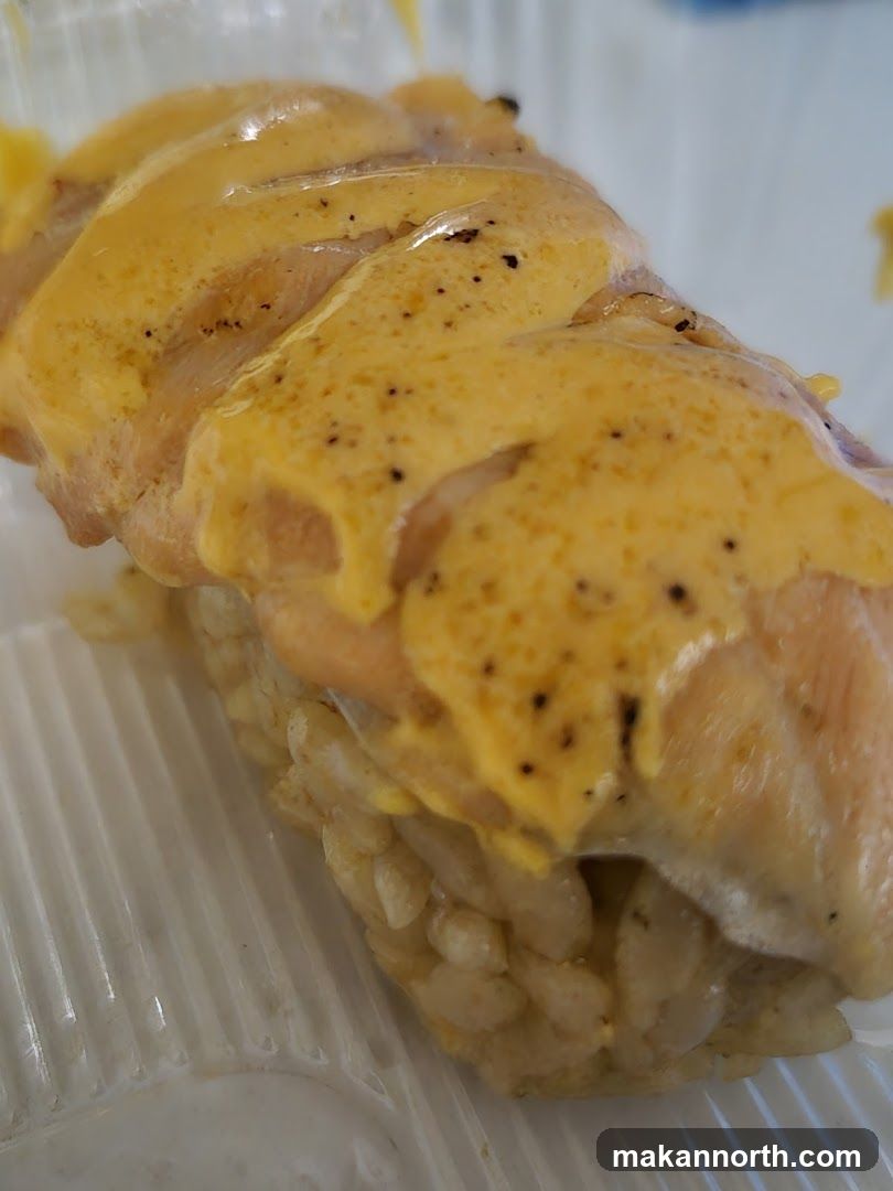 Salmon Nigiri with Sauce