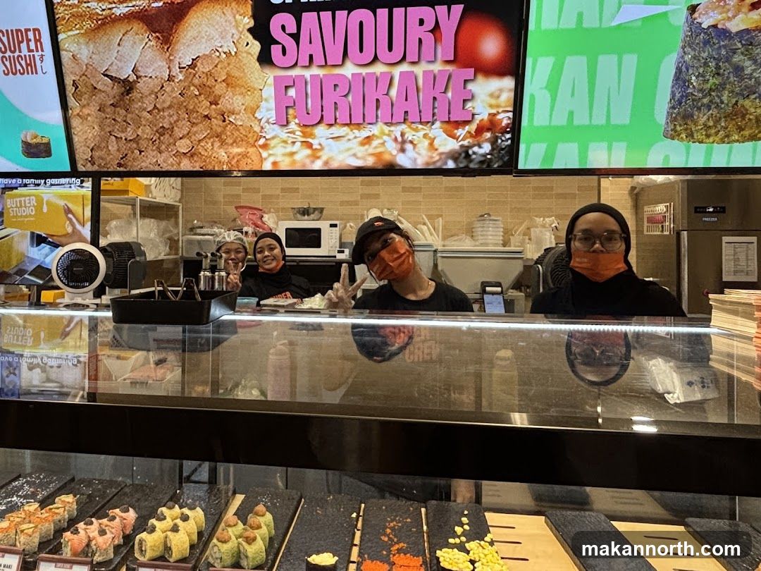 Sushi Counter with Staff