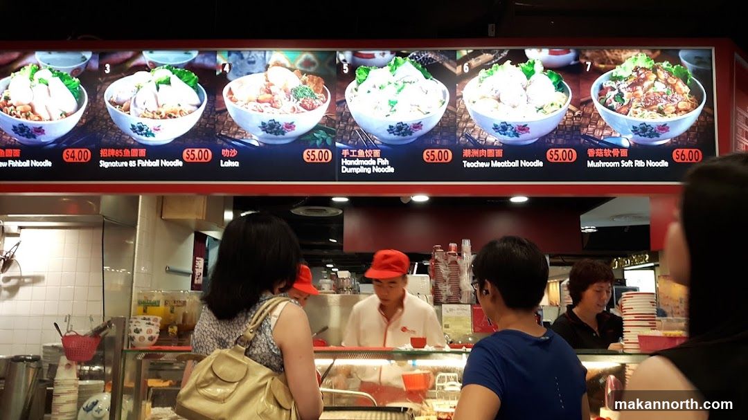 Noodle Menu