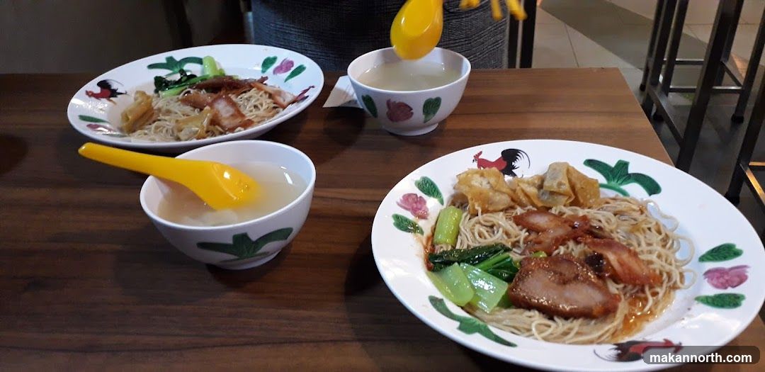 Noodles with Char Siu and Wontons