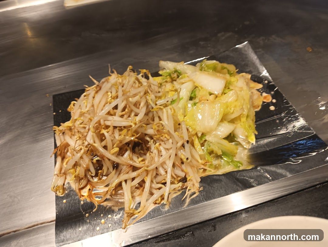 Stir-fried vegetables