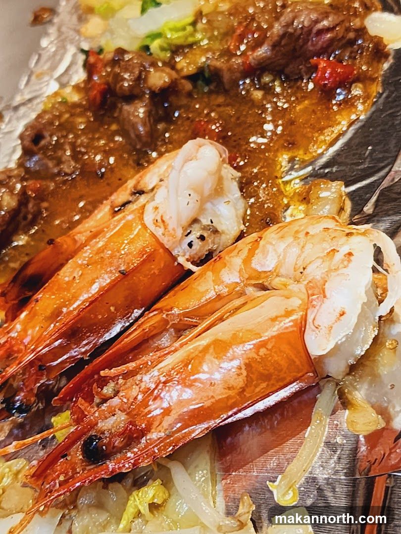 Shrimp and Beef Dish