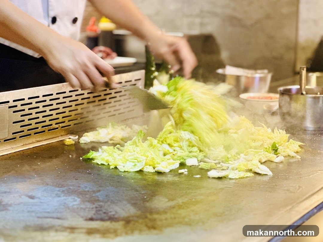 Teppanyaki Cooking