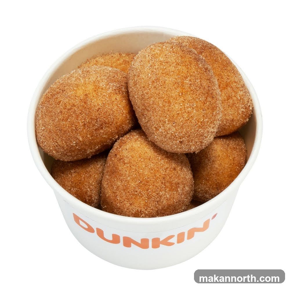 Dunkin' Cinnamon Sugar Munchkins