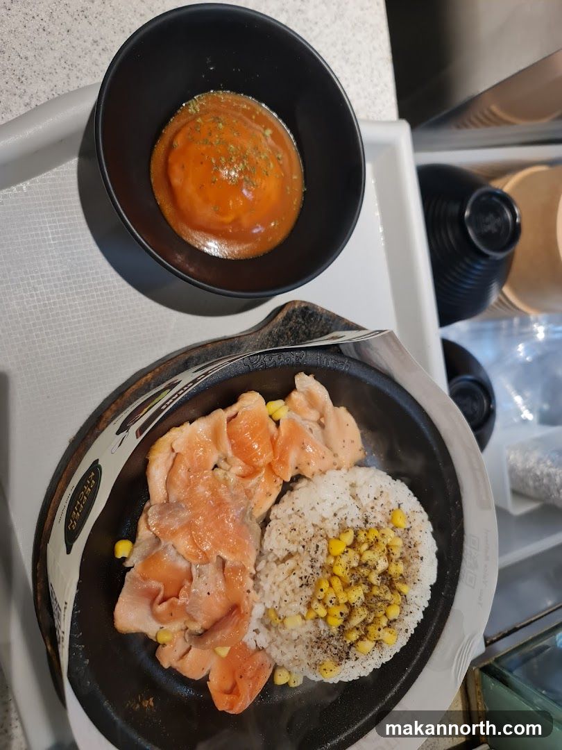 Salmon and Rice Dish