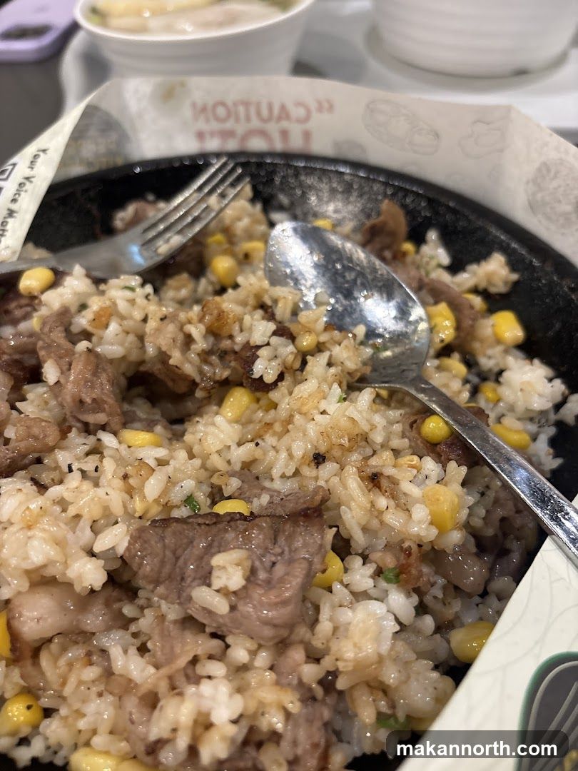 Beef and Corn Fried Rice
