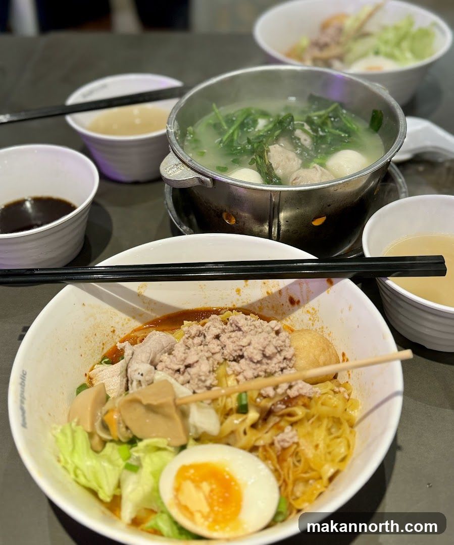 Lam's Noodle & Salt Baked Chicken @ Causeway Point