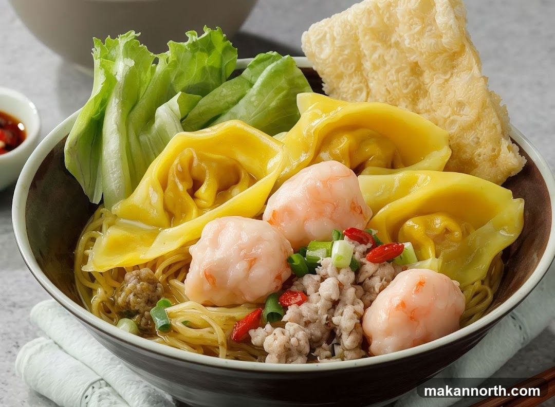 Shrimp and Pork Noodle Soup