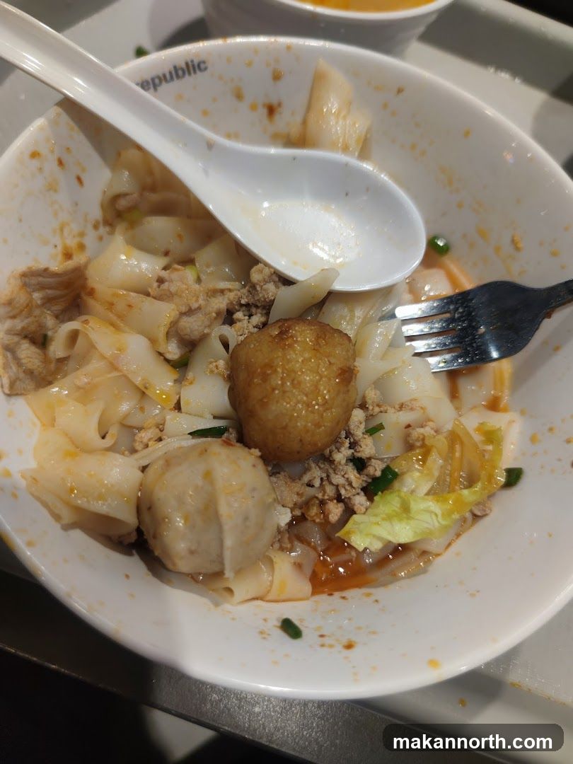 Noodles with Meatballs