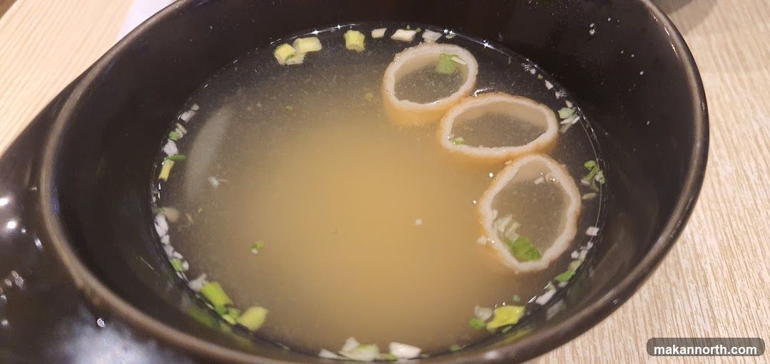 Soup with Fish Cakes