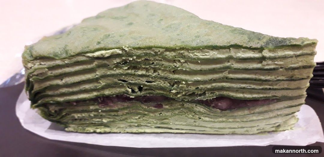 Matcha Mille Crepe Cake