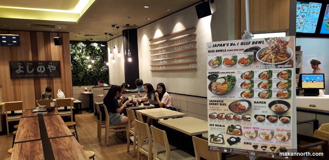 Yoshinoya Restaurant Interior