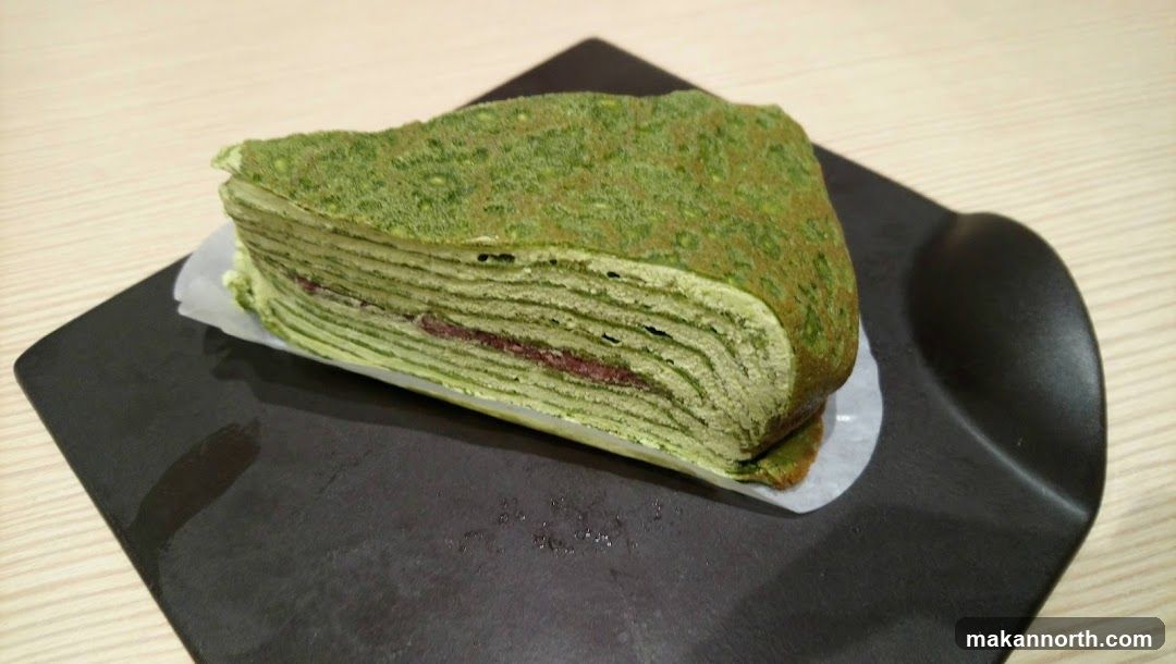 Matcha Mille Crepe Cake