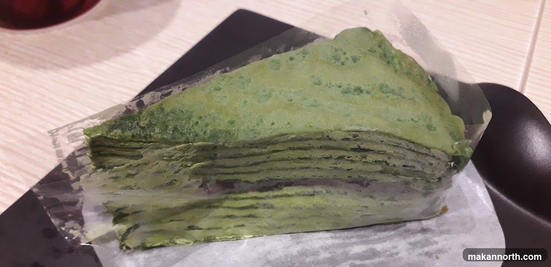 Matcha Mille Crepe Cake