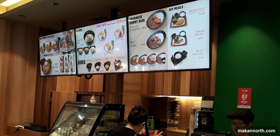 Japanese Food Menu