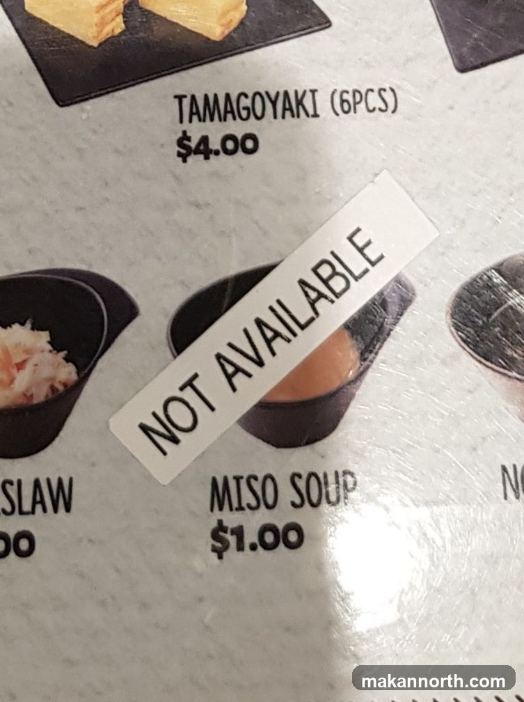 Menu Items