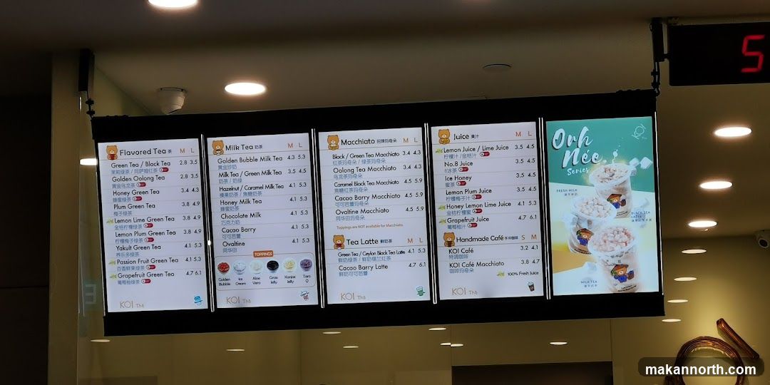 KOI The Menu