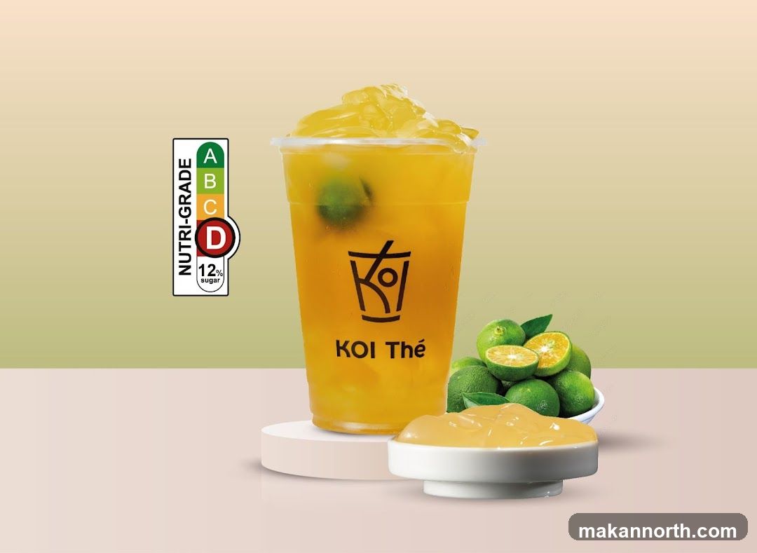 KOI Thé Drink with Nutri-Grade D