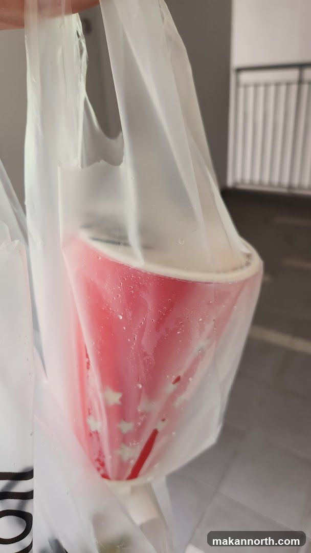 Beverage in a Plastic Bag